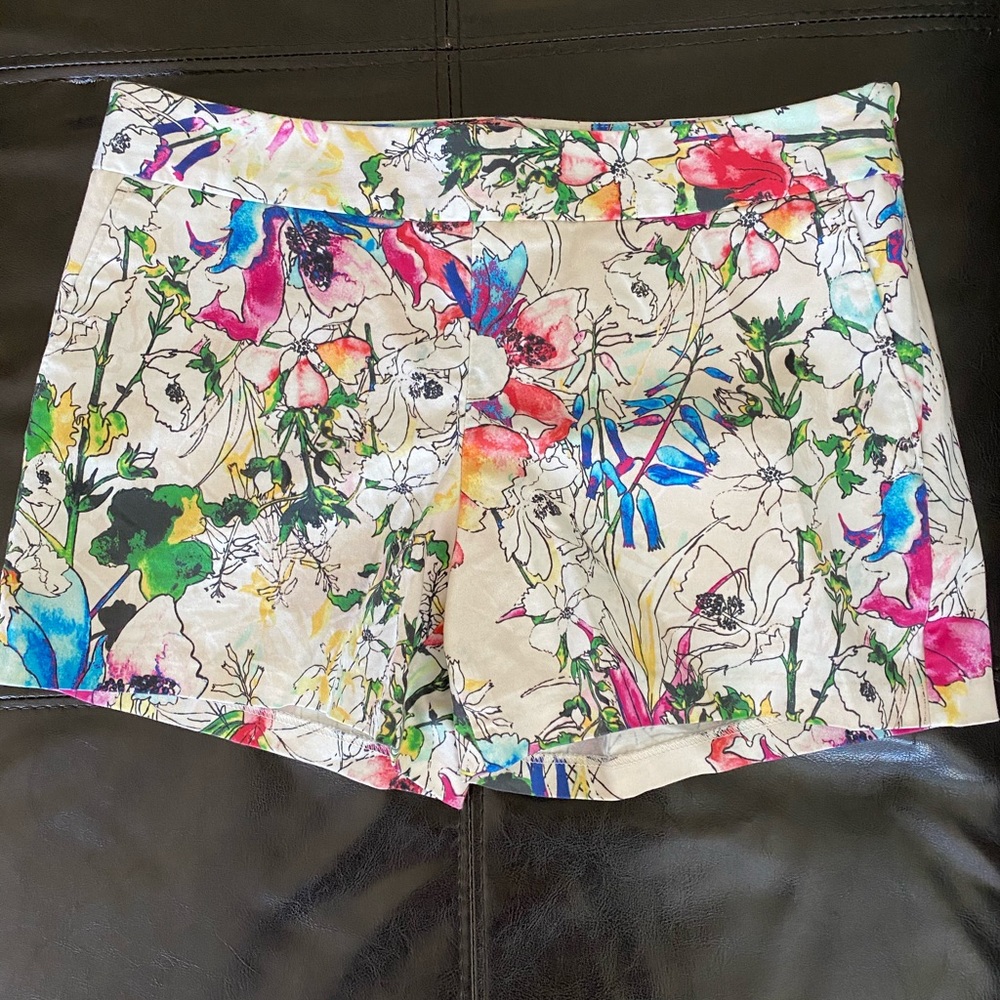 Express watercolor shorts